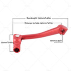 Gear Lever Shifter Handle for 110cc 125cc Pit Pro Quad Dirt (158mm 11mm)