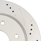 Drilled & Slotted Front Brake Rotors for Nissan Armada 2005–Titan 2005–2007 (2PC)