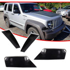 Smoked Bumper Signal & Side Marker Lights for Jeep Liberty (2008–2012)