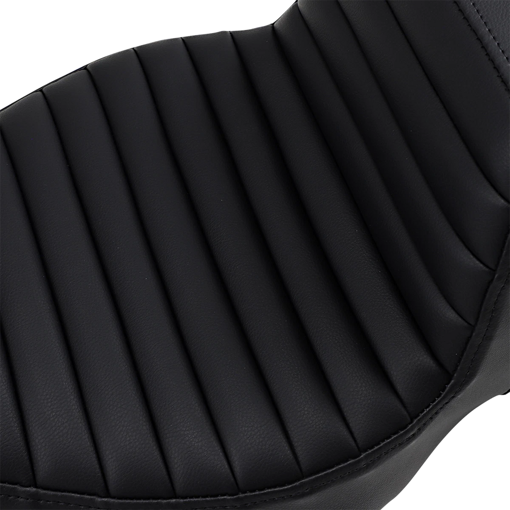 SADDLEMEN Step-Up Seat for FL (2008–2024) - Extended Reach, Tuck-n-Roll, Black