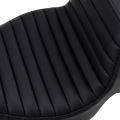 SADDLEMEN Step-Up Seat for FL (2008–2024) - Extended Reach, Tuck-n-Roll, Black