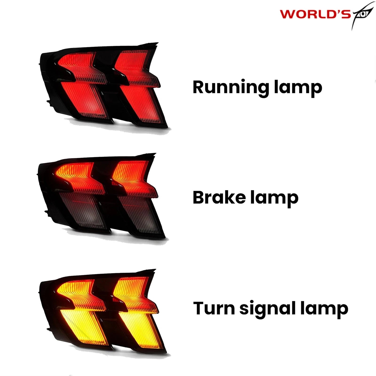LED Tail Lights for Ford Mustang Mach-E (2021–2025) Rear Outer Driver Left