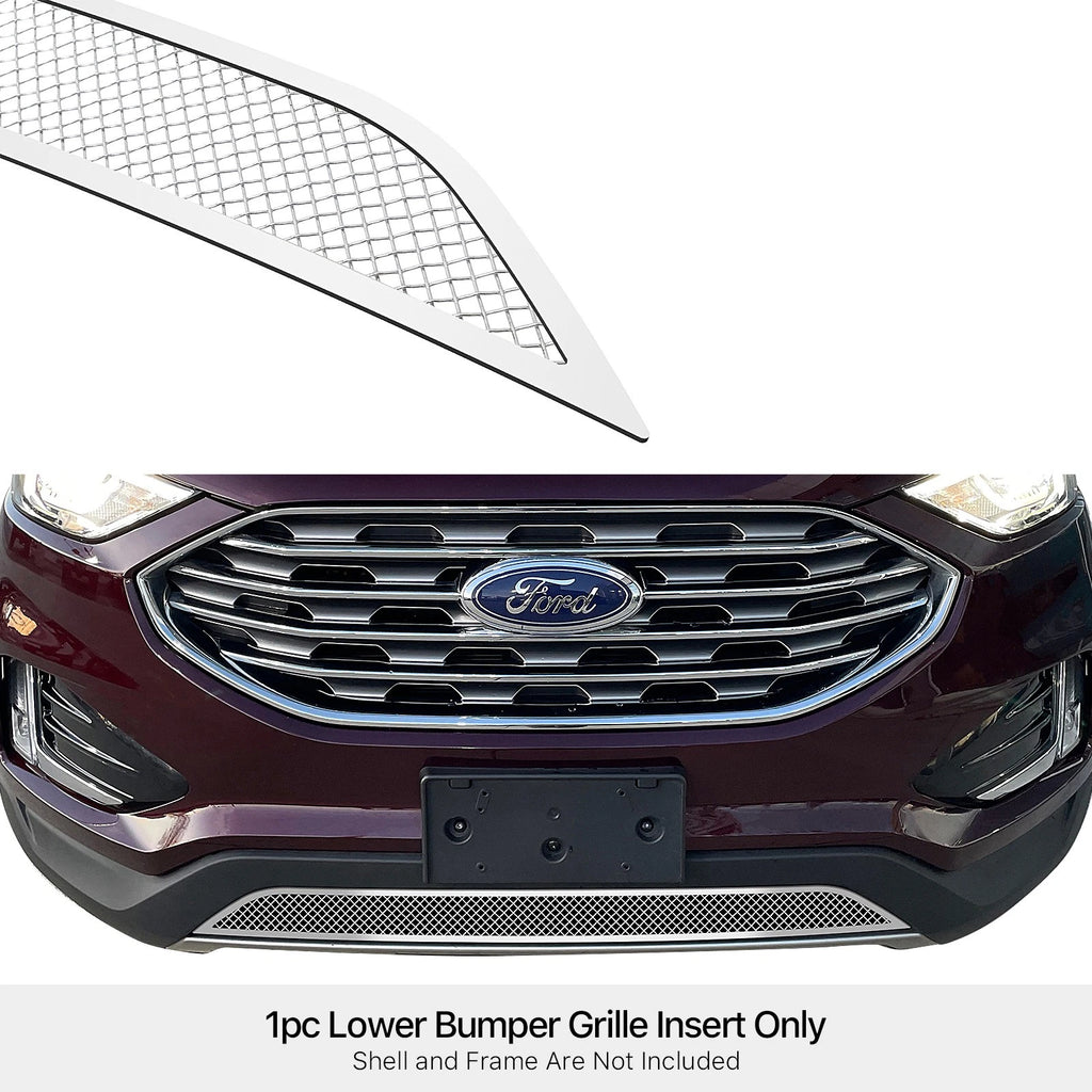 Stainless Chrome Mesh Grille Insert for Ford Edge (2023-2024)