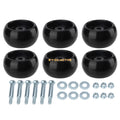 6pcs Deck Wheels for Ferris Simplicity Snapper (1714760, 210-043, 12060)
