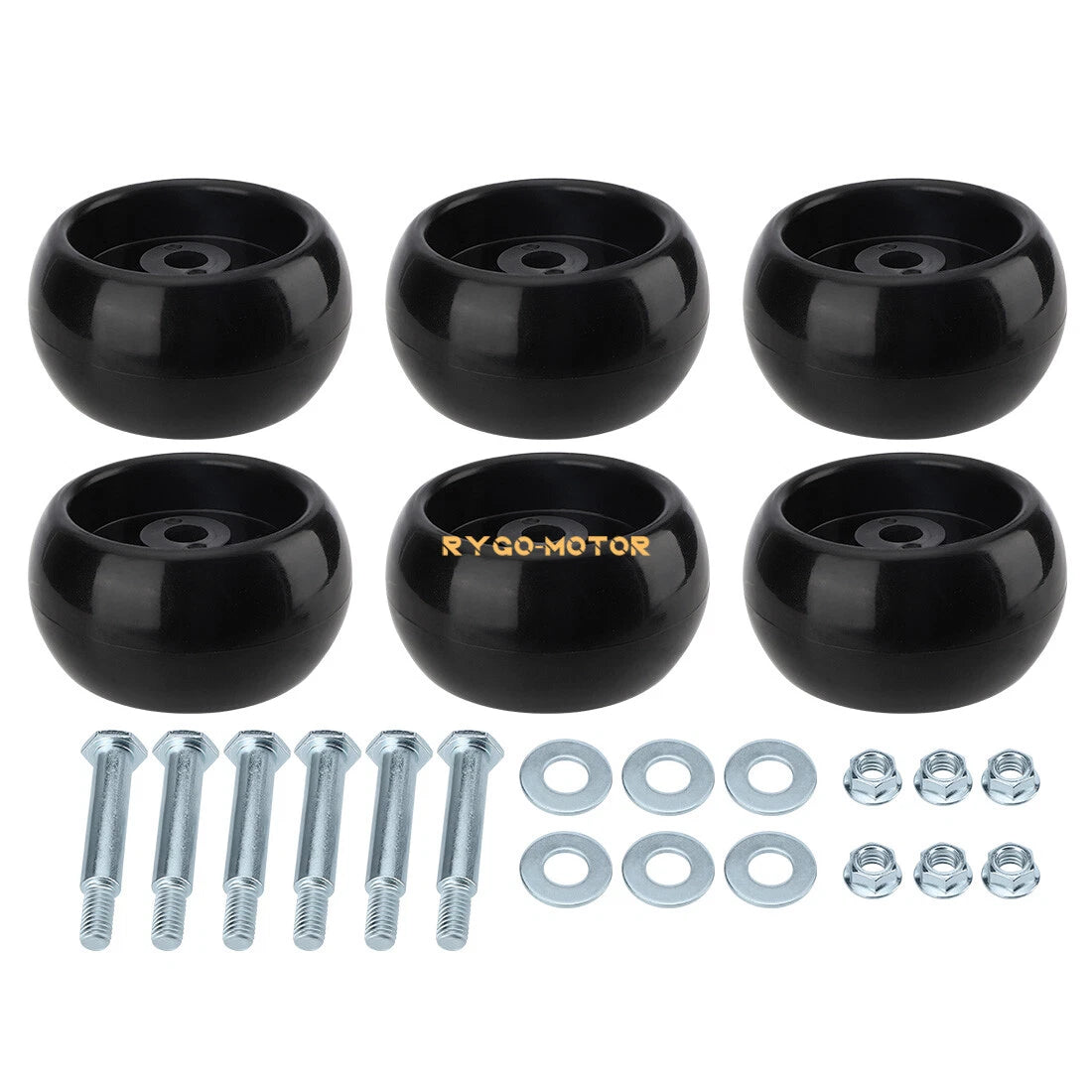 6pcs Deck Wheels for Ferris Simplicity Snapper (1714760, 210-043, 12060)