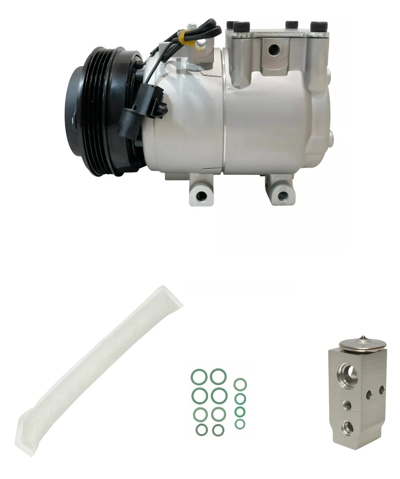 AC Compressor Kit Replacement for Kia Spectra 1.8L (2004-2009)