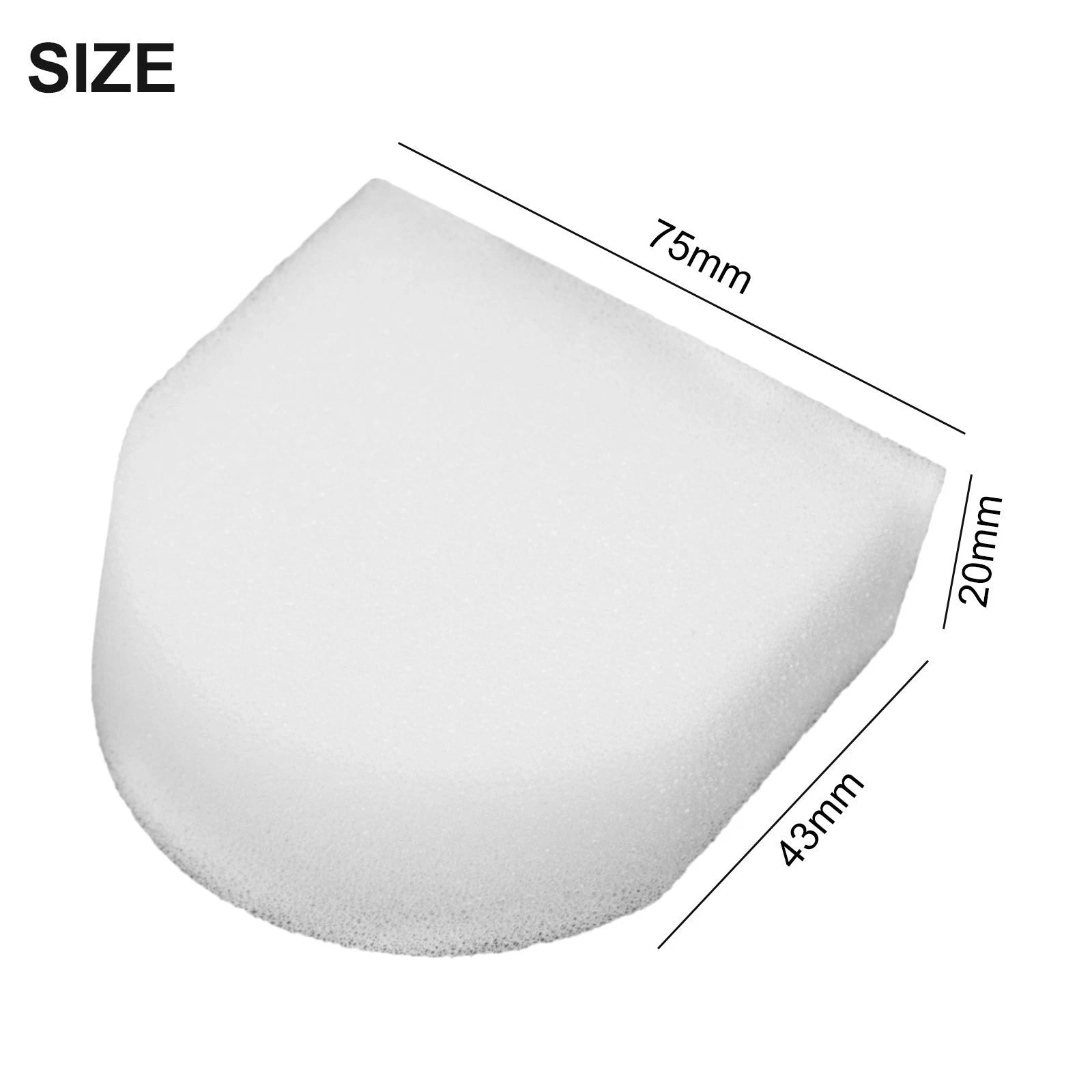 9 PCS Foam Filters for Shark Vacuum Cleaner AW201