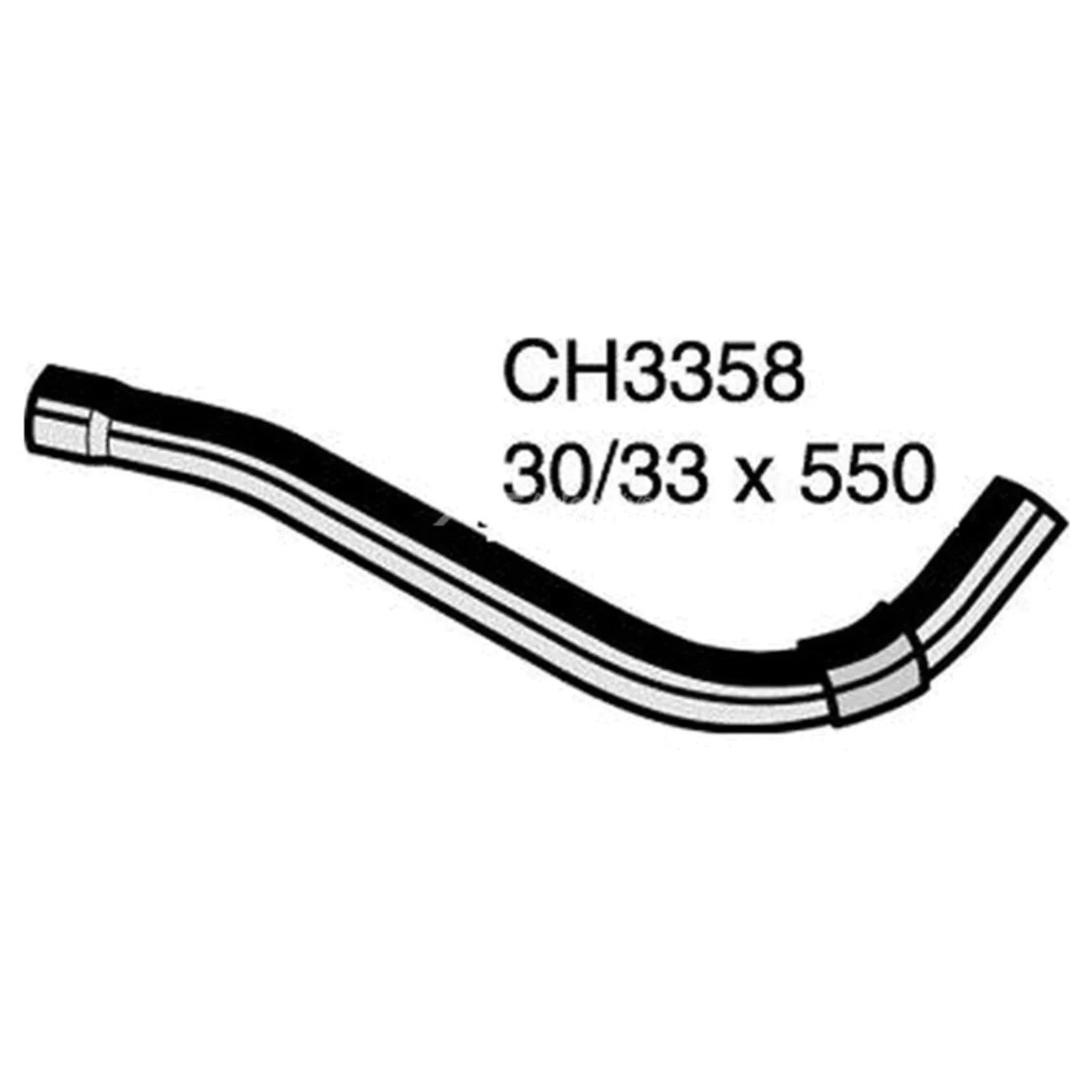 Upper Radiator Hose for Toyota Corolla ZZE122 (2001–2007)