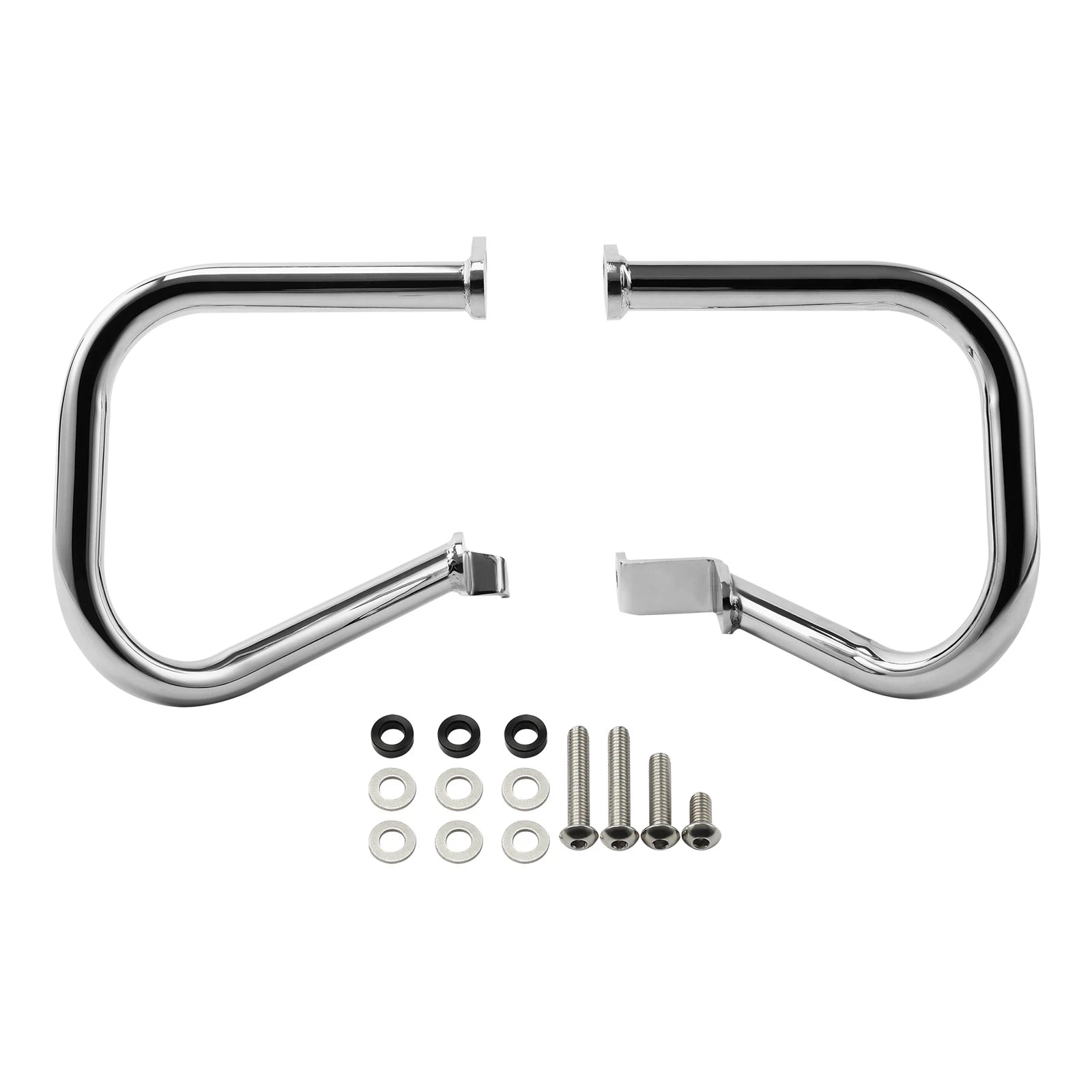 Saddlebag Support Bar Guards for Harley Low Rider S ST Street Bob (2018–2024)