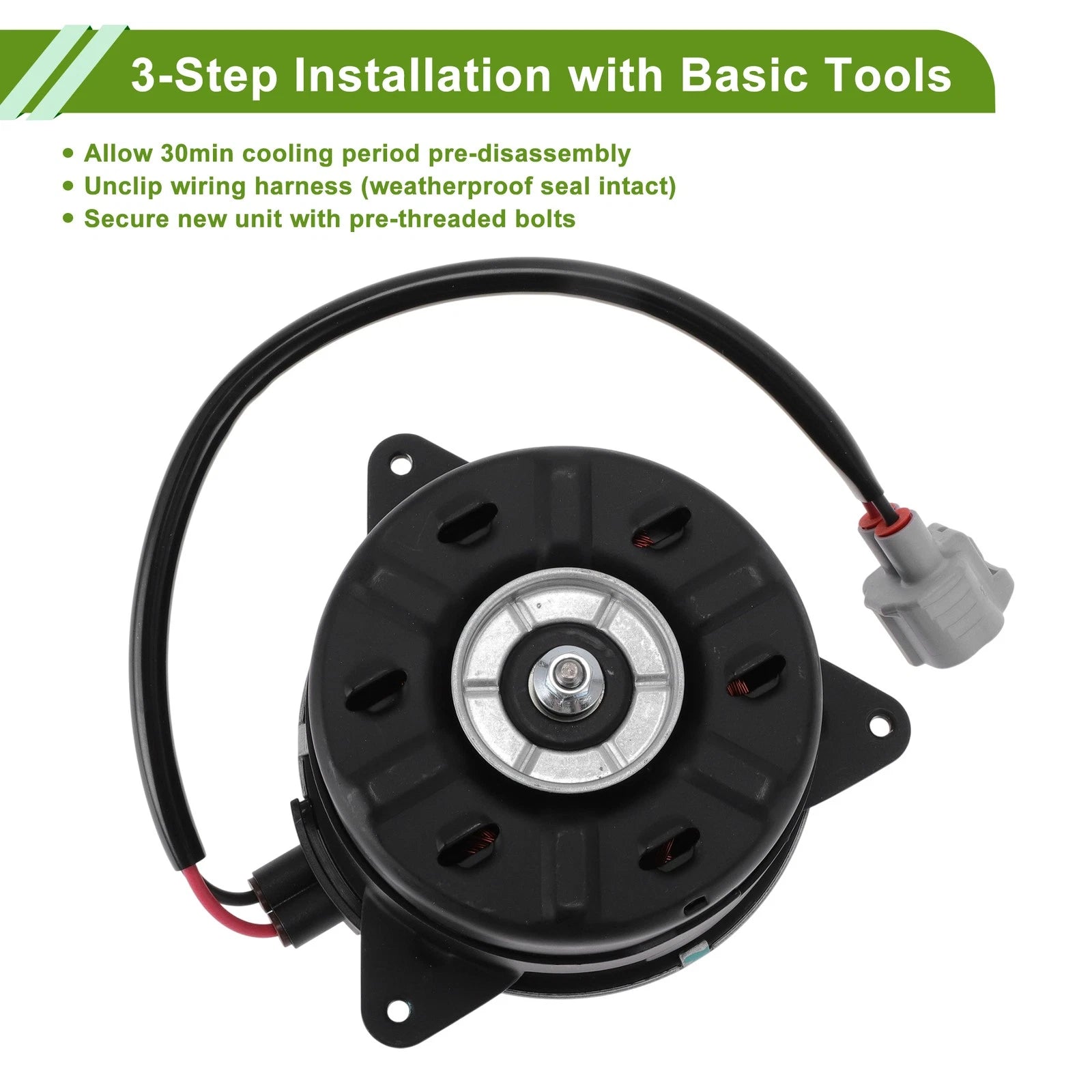 Radiator Fan Motor for Toyota Camry (2012–2017) No. 163630A150