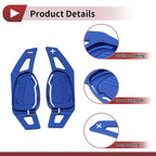 Set of 2 Blue Aluminum Alloy Steering Wheel Shift Paddles for Audi A5 (2016)