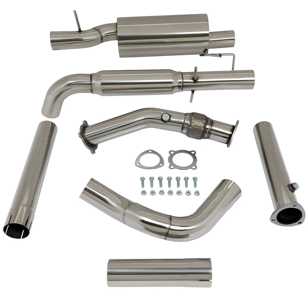 3" Exhaust Pipe for VW Golf Jetta MK4 1.8L (1999–2005) - Stainless Steel, 2.5" Tip