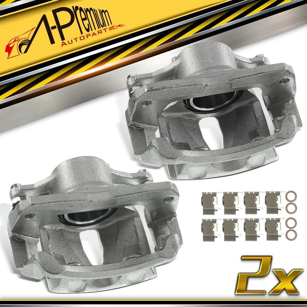Front Brake Calipers w/ Bracket for Toyota Sienna (2001–2003)