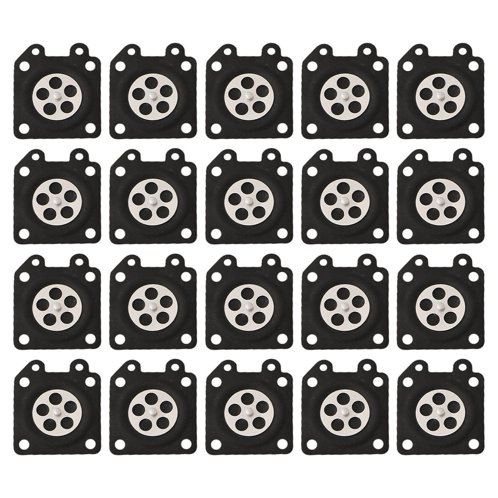 Set of 20 Rubber Diaphragms for Chainsaw Carburetor