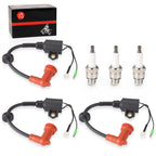 3 Ignition Coils w/ Spark Plug for Yamaha 9.9 15 20 25 30 40 50-250 HP (1990–2023)