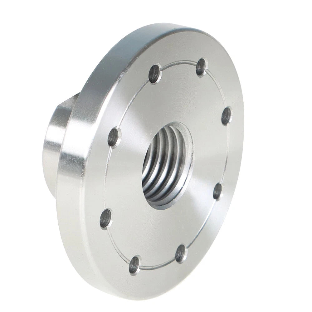 1" × 8 TPI Spindle Steel Face Plate for Woodworking Lathe