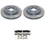Front Rotors & TRW Pro Ceramic Disc Brake Pads Kit for Savana Yukon XL (2000–2014)