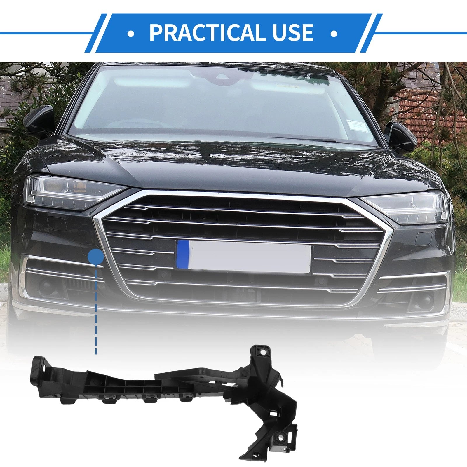 1 Pcs Front Right Bumper Retainer Bracket No. 71140T1WA00 for Honda CR-V (2015–2016)