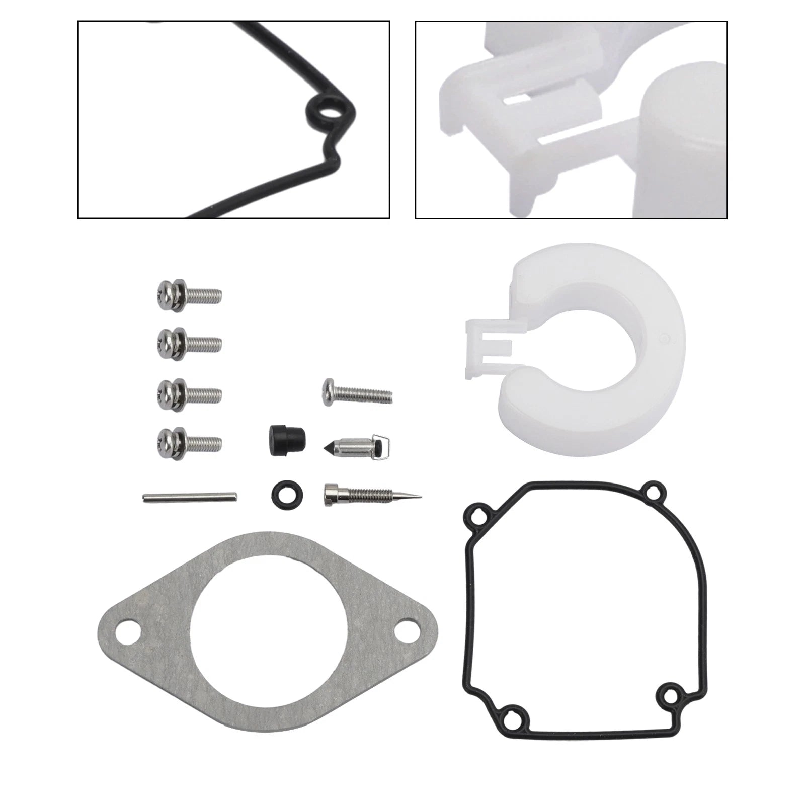 Carburetor Rebuild Kit for Tohatsu Mercury-Mercruiser 25HP 30HP (2-Stroke)