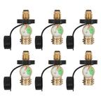Set of 6 Propane Tank Adapters for POL to QCC1/Type1 Conversion