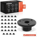 30x Nylon Hex Head Retainer Clips for BMW 