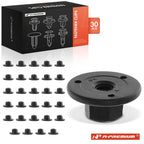 30x Nylon Hex Head Retainer Clips for BMW 