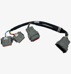 Triple Engine Selector Switch Y Harness for Teleflex CE13000, MagicBus i6000