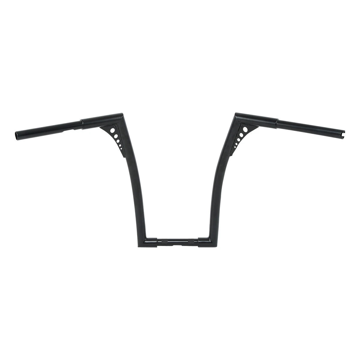 1 1/4" Black Fat 18" Rise Handlebar for Harley Davidson FXST FLST