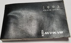Owners Manual for Lincoln Mark VIII (1993)