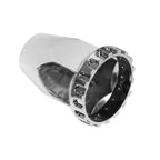 Set of 4 Chrome Rear Wheel Axle Hub Covers
