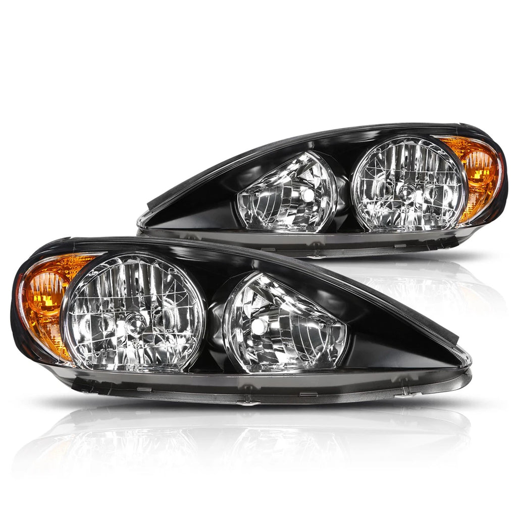 Headlight for Toyota Camry XV30 (2002–2004) Black Housing Amber Corner