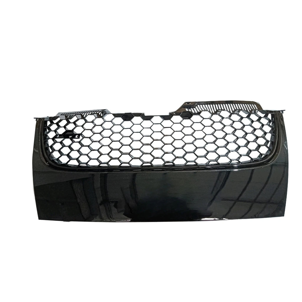 Upper Mesh Grille for VW Jetta GLI GTI (2006-2009) Black with Chrome Trim