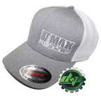 Dmax Duramax Fitted Flex Cap for Diesel Trucks (OSFA, White)