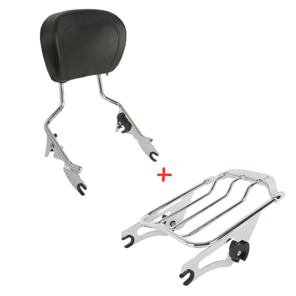 Sissy Bar Luggage Rack Docking for Harley Touring Road Glide (2014–Present)