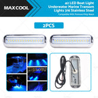 Pair of 42LED Underwater Boat Lights for Marine Applications