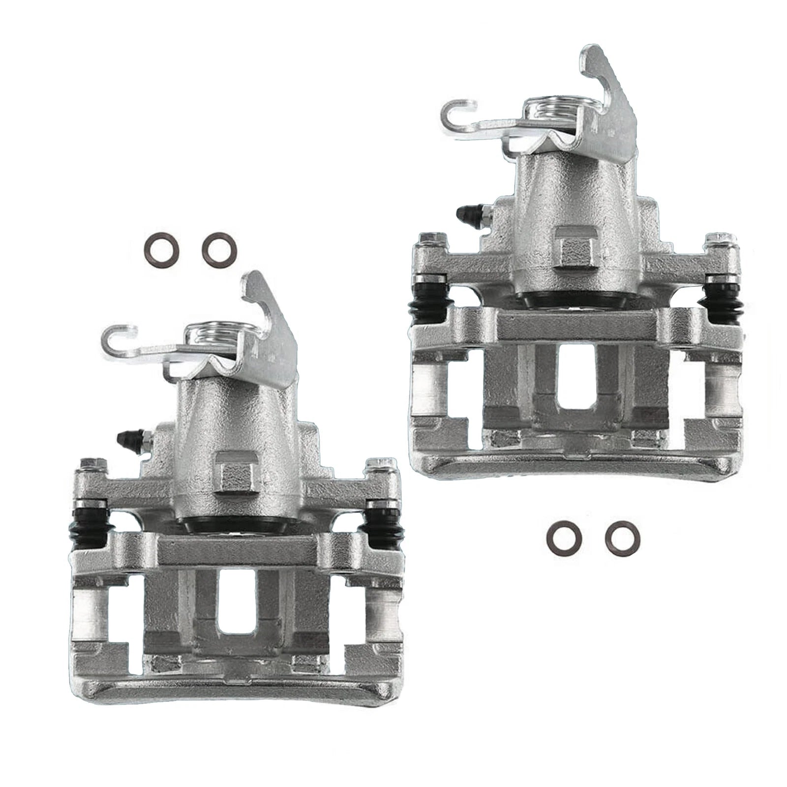 2X Rear Brake Calipers with Bracket for Ford Mustang (2005–2014)