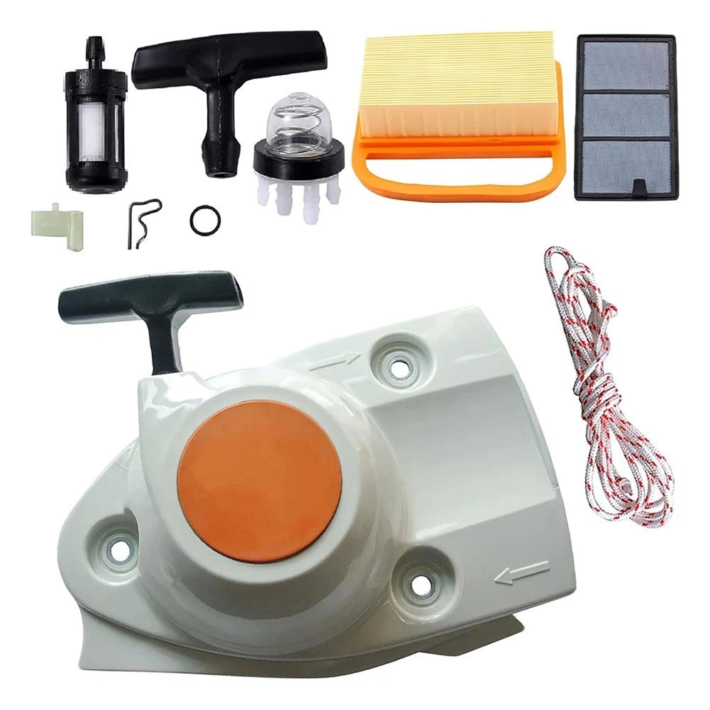 Recoil Pull Starter Air Filter Kit for TS410 TS420