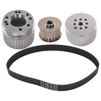 Billet Aluminum Gilmer Belt Drive Pulley Kit for Chevy SBC 400 (1969–1986)