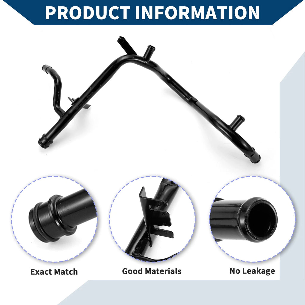 Engine Coolant Crossover Pipe for Audi A3 1.6 (1996–2003) No. 06A121065D