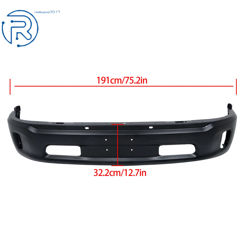 Front Bumper Assembly with Fog Light Holes for RAM 1500 (2013-2023)