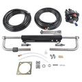 Hydraulic Steering Kit for 90 HP with Two-Way Locking Valve & 2x24FT Hoses