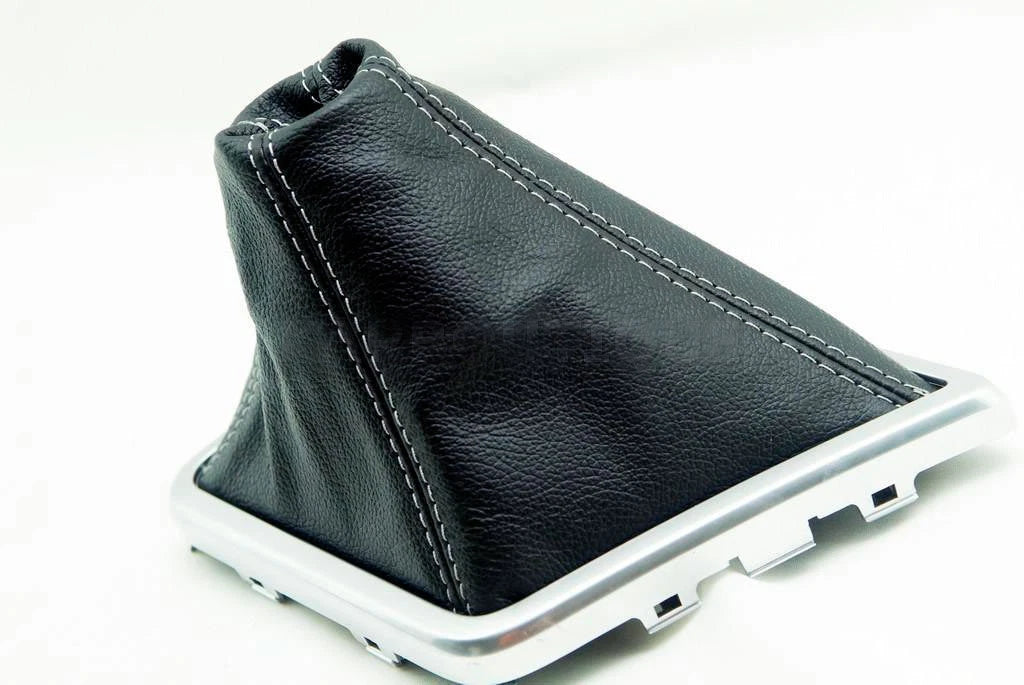Manual Boot Leather Synthetic for Dodge Challenger (2008–2014) Gray Stitch