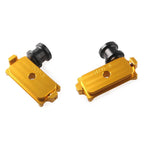Gold CNC Swingarm Spool Adapters for Kawasaki Ninja 250 300 (2013-2023)