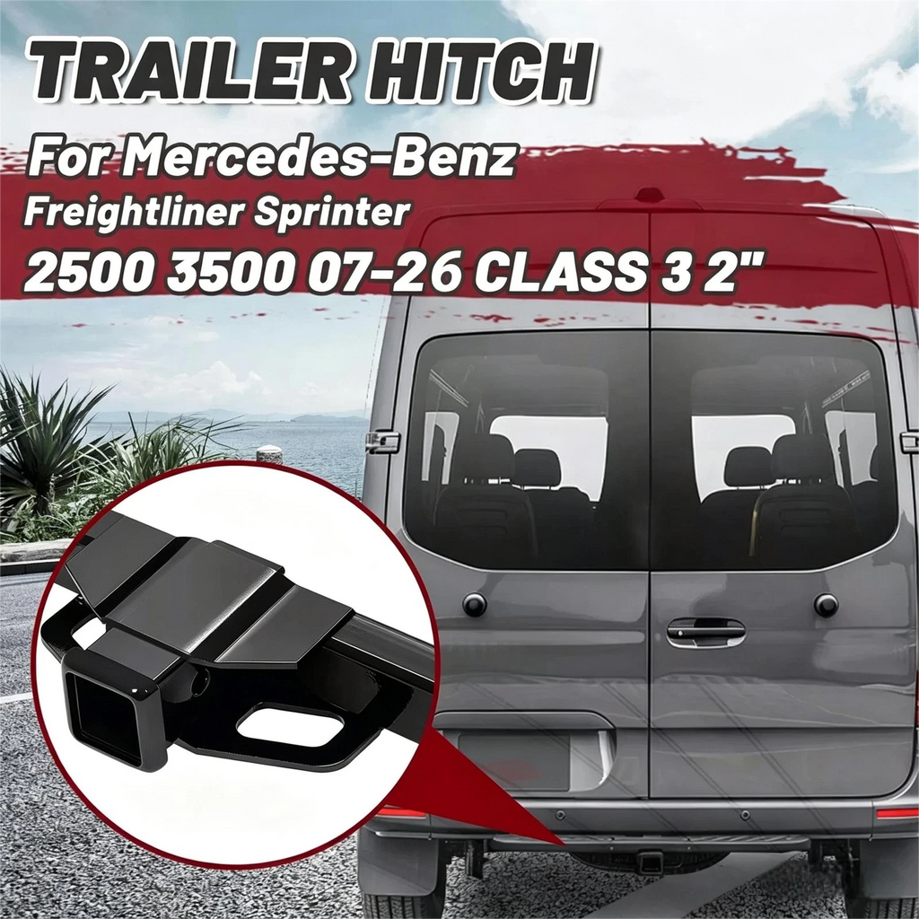 Trailer Hitch Receiver for Sprinter Cargo Van (2007–2026)