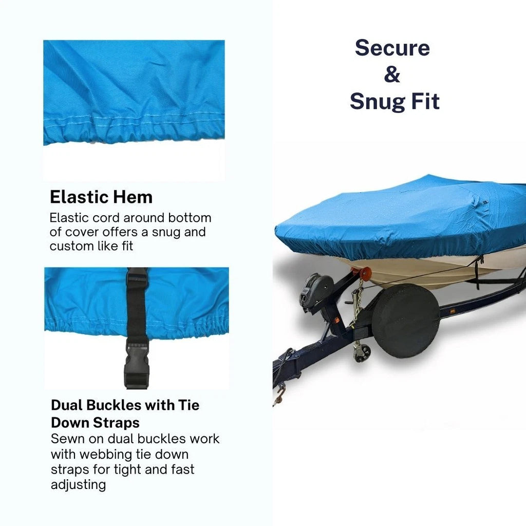 Heavy Duty Trailerable Center Console Boat Cover for Boston Whaler Outrage 190