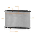 Aluminum Core Cooling Radiator for Honda CR-V 2.4L (2017–2019) DPI-13644