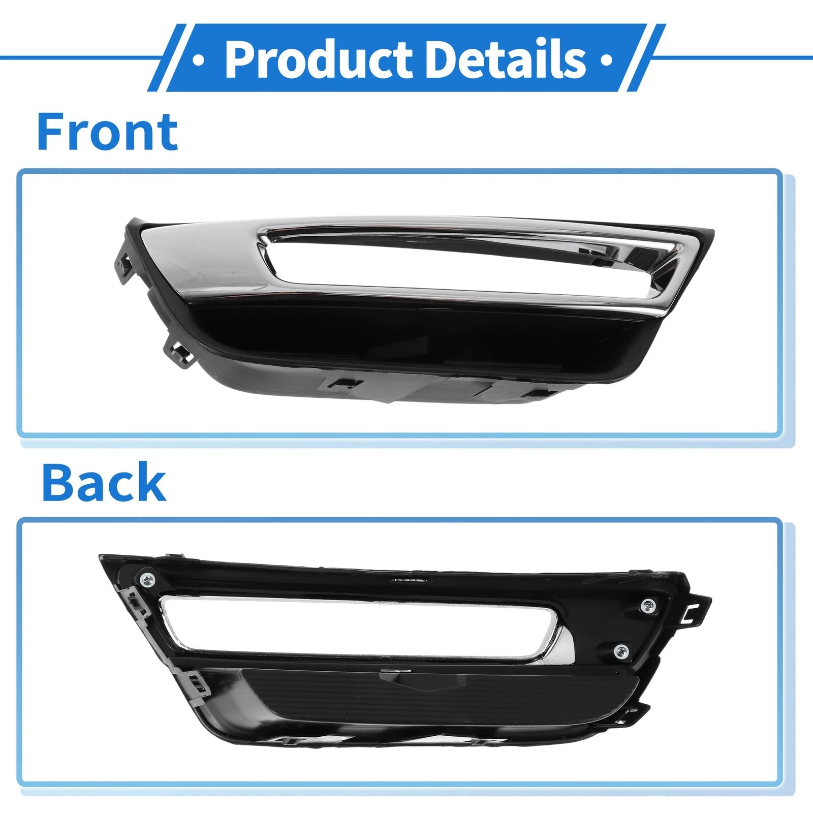 Front Right Fog Light Grill No. 71106TMAH01 for Honda CR-V (2017–2020)