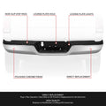 Chrome Rear Bumper Assembly for Dodge Ram 1500 (2009–2024)