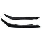 Front Lip Spoiler Fins for Mercedes Benz A-Class W176 (2016-2018)