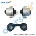 Mount Damper with 682-44521 Absorber Seal for Yamaha Outboard 9.9HP (1990–2023)